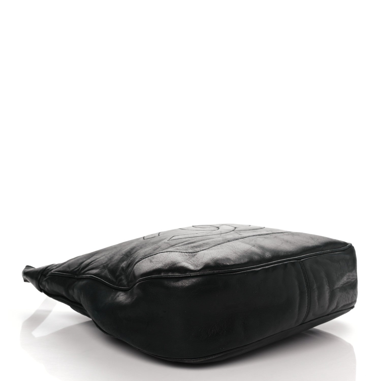 Chanel Calfskin CC Hobo Black 4 of 9