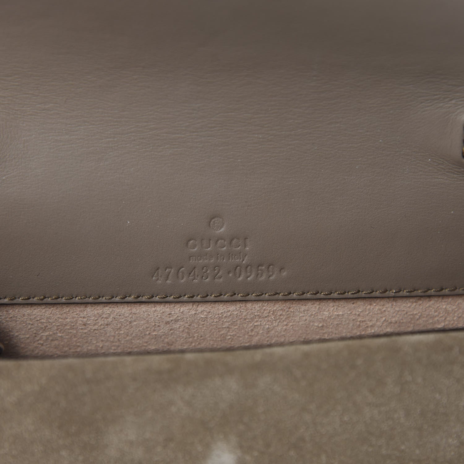 Gucci GG Supreme Monogram Super Mini Dionysus Shoulder Bag Taupe 8 of 10