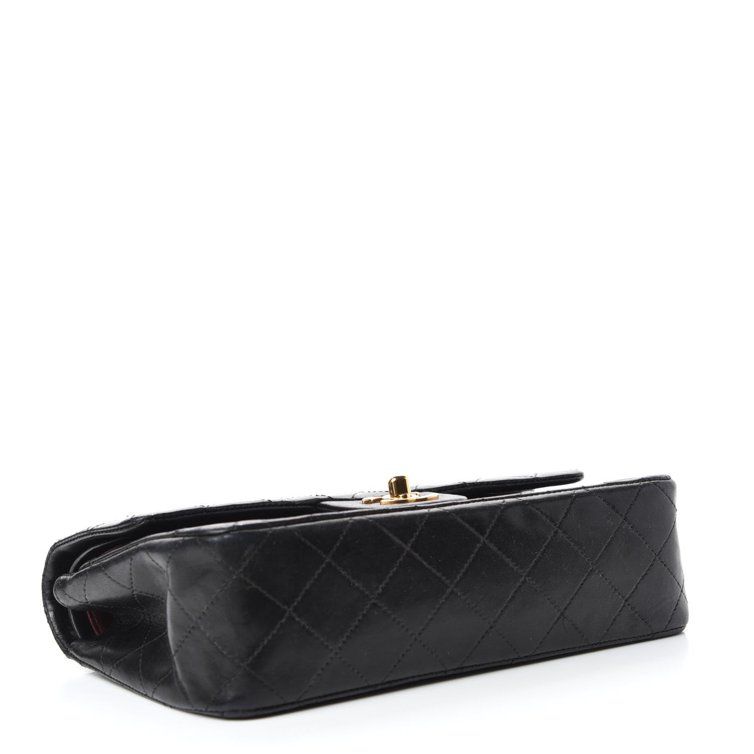 Chanel Lambskin Quilted Small Double Flap Black 4 of 18