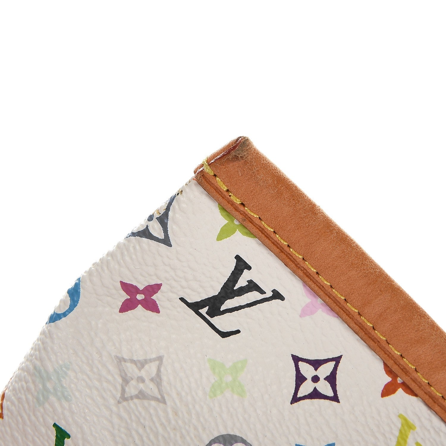 Louis Vuitton Monogram Multicolor Berlingot Coin Purse White 7 of 7