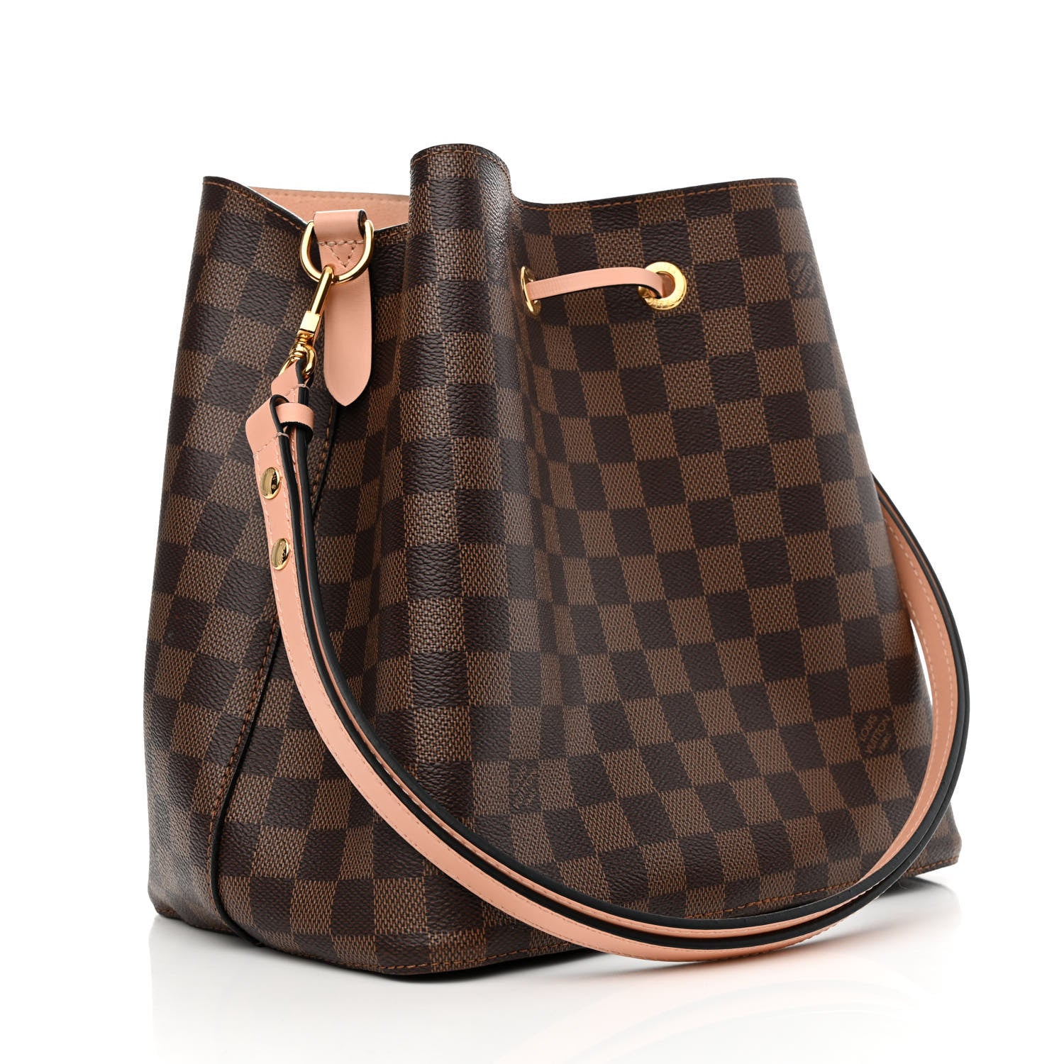 Louis Vuitton Damier Ebene Neonoe MM Venus Pink 3 of 9