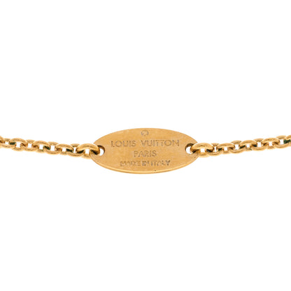 Louis Vuitton Vuittonite Rat Necklace Gold 6 of 6