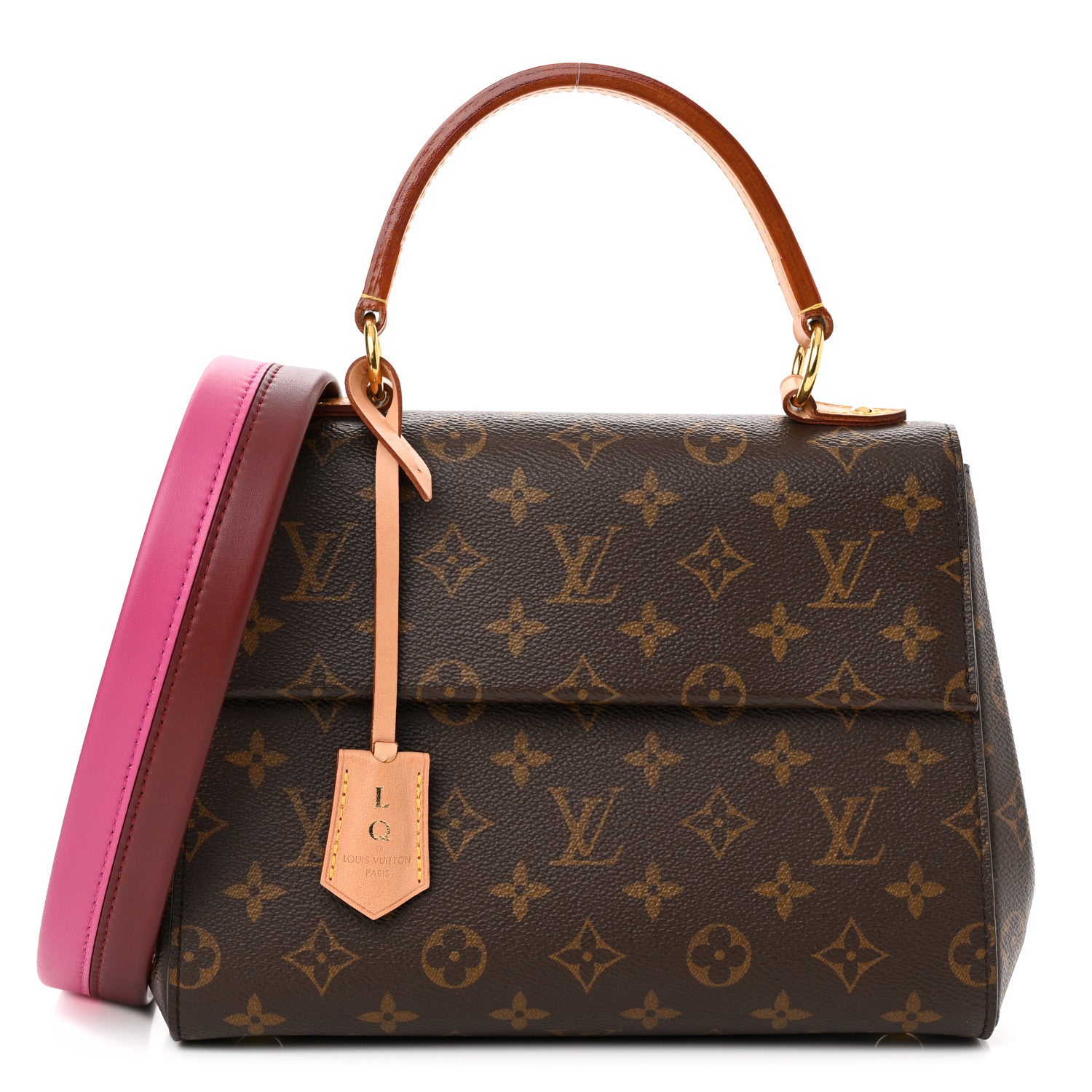 Louis Vuitton Monogram Cluny BB Bordeaux Fuchsia 1 of 11