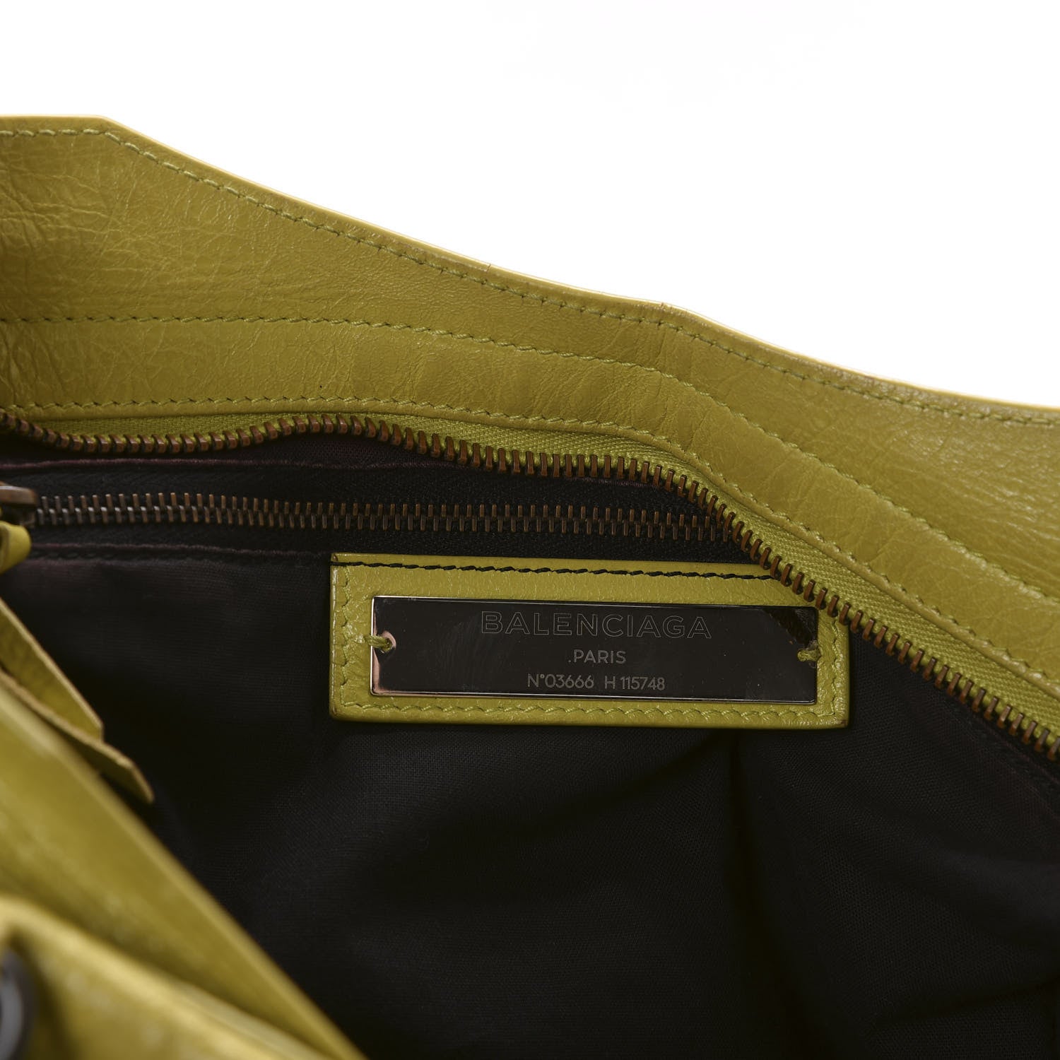 Balenciaga Agneau Classic Hardware City Jaune Poussin 8 of 20