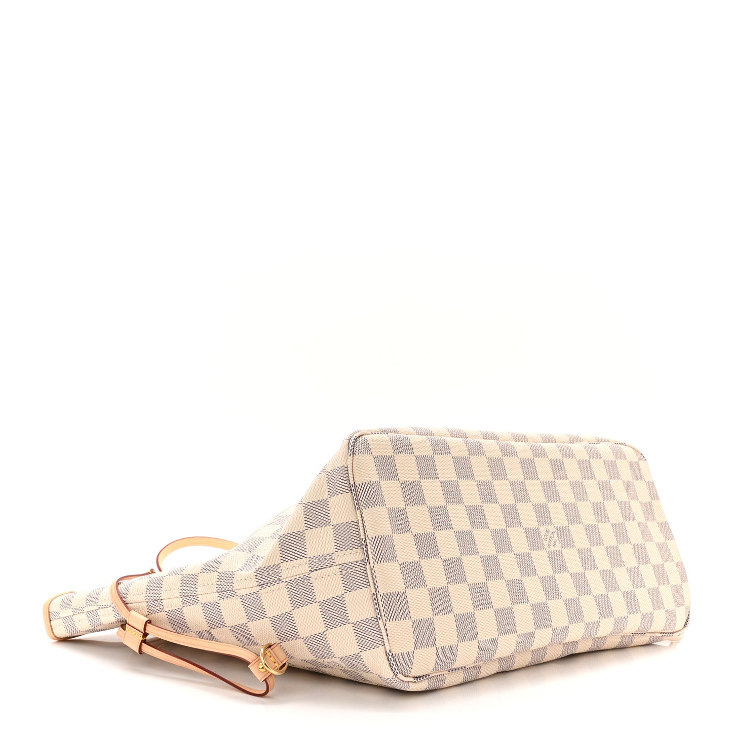 Damier Azur Neo Neverfull MM Rose Ballerine