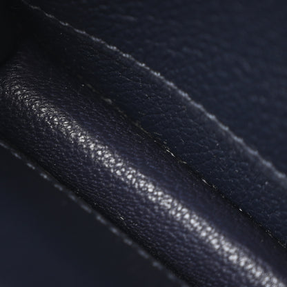Hermes Evercolor Roulis Slim Wallet Bleu Nuit 9 of 12