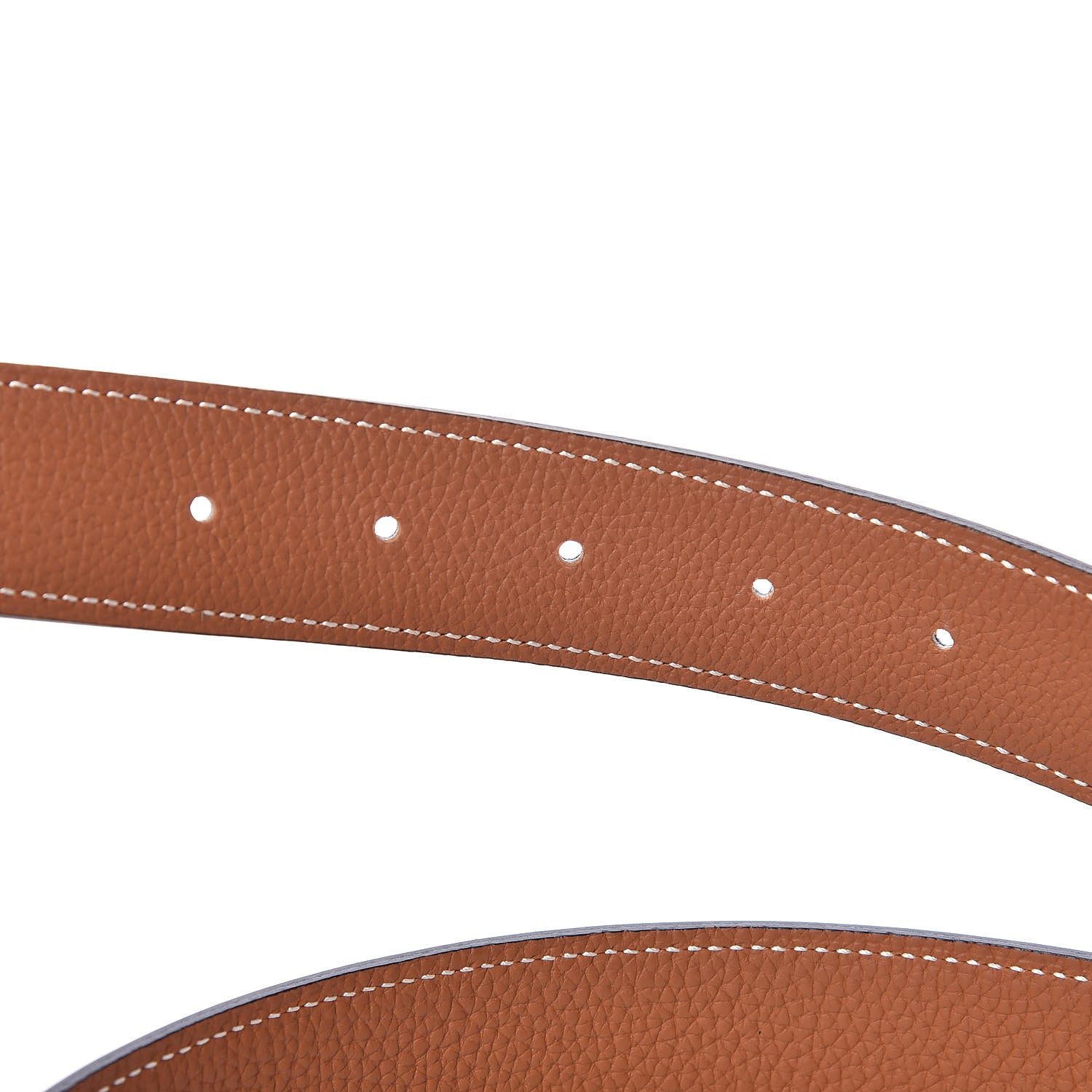 Hermes Box Togo 32mm H Belt 90 Black Gold 4 of 7