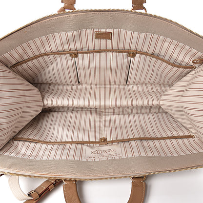 Louis Vuitton Toile Trianon Sac Neverfull Weekender 50 Beige 6 of 11