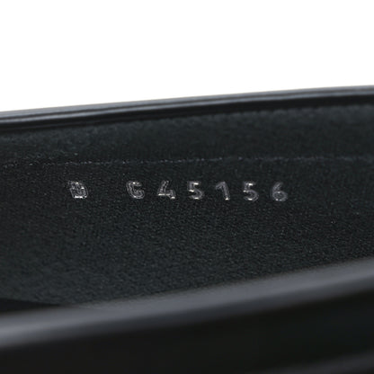 Chanel Calfskin Metal CC Loafers 36 Black 8 of 8
