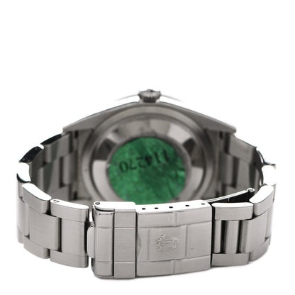 Rolex Stainless Steel 36mm Oyster Perpetual Explorer Watch Black 114270 3 of 5