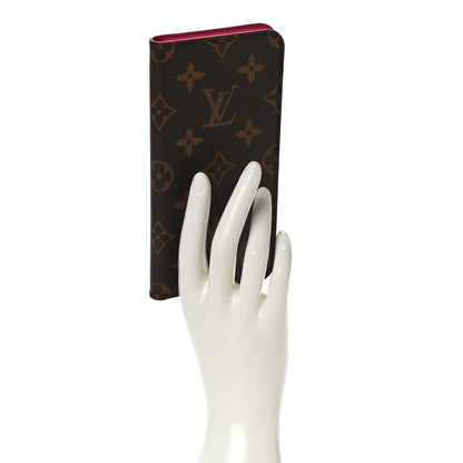 Louis Vuitton Monogram iPhone XS Max Folio Case Rose Pop 2 of 15
