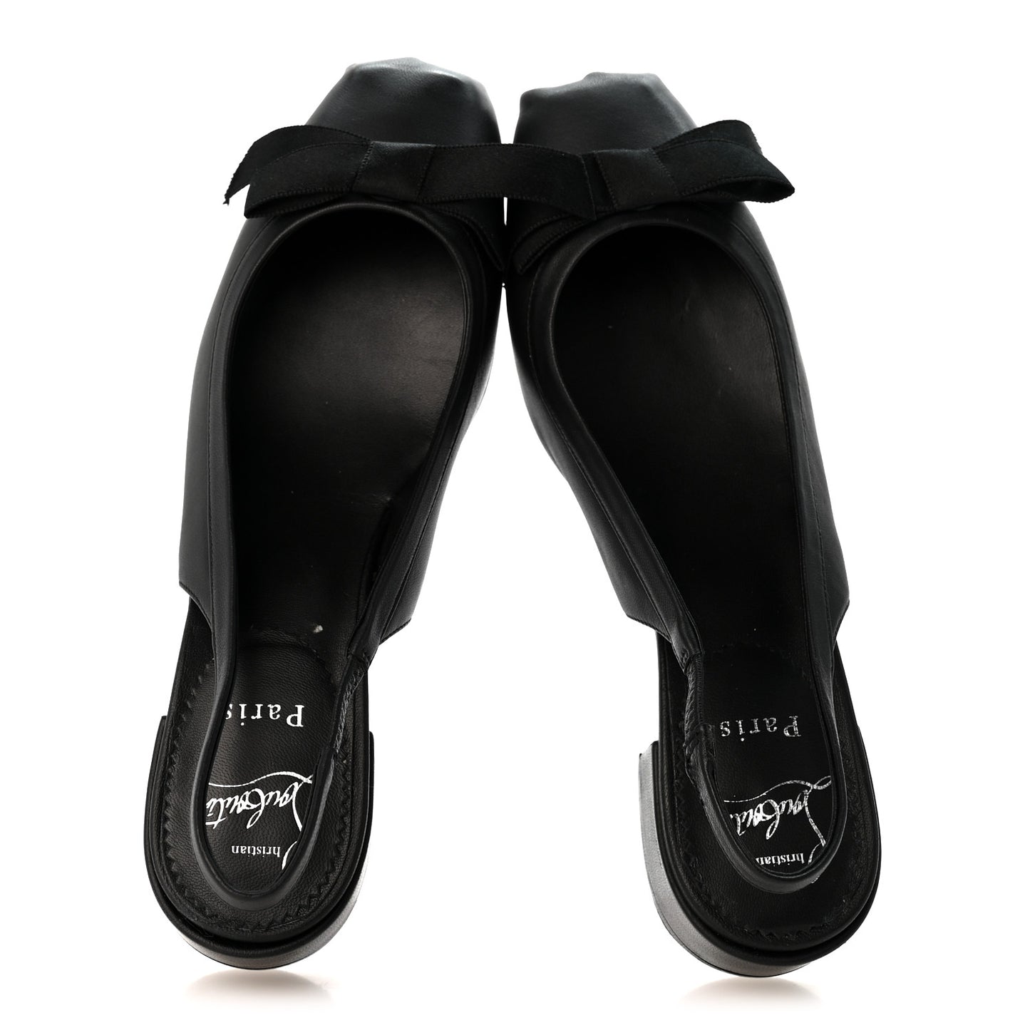 Nappa Mamaflirt 30mm Bow Sling Ballerinas 37 Black