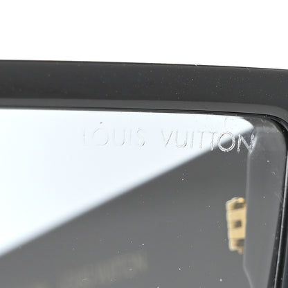 Louis Vuitton Acetate Swarovski Crystal Cyclone Sunglasses Z1578W Black 7 of 8