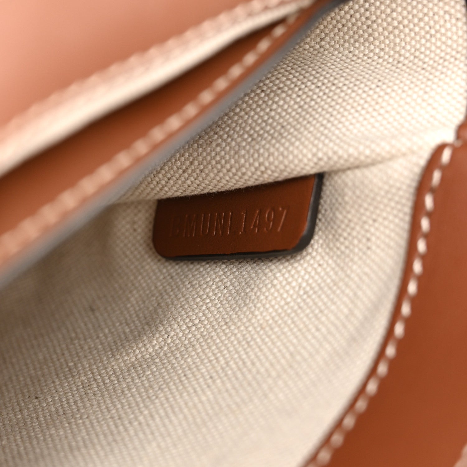 Burberry Canvas Horseferry Print Note Crossbody Bag Natural Tan 6 of 13