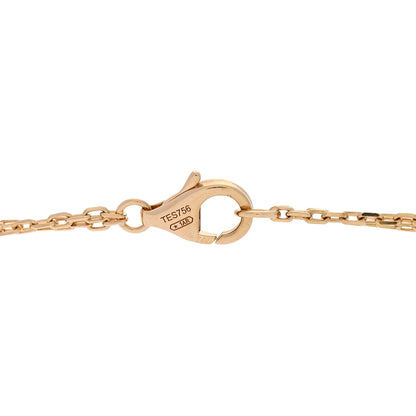Cartier 18K Yellow Gold 2 Diamond LOVE Necklace 5 of 6