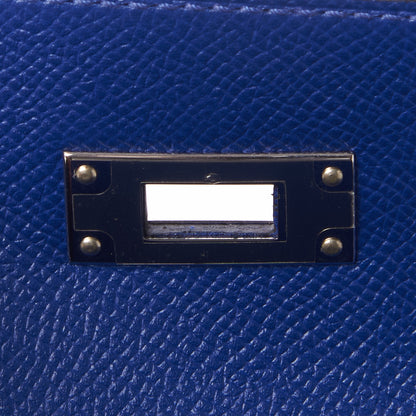 Hermes Epsom Kelly Sellier 28 Bleu Electrique 22 of 32