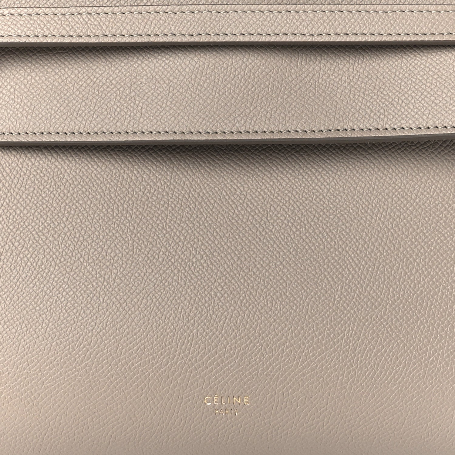 Celine Grained Calfskin Mini Belt Bag Light Taupe 9 of 14