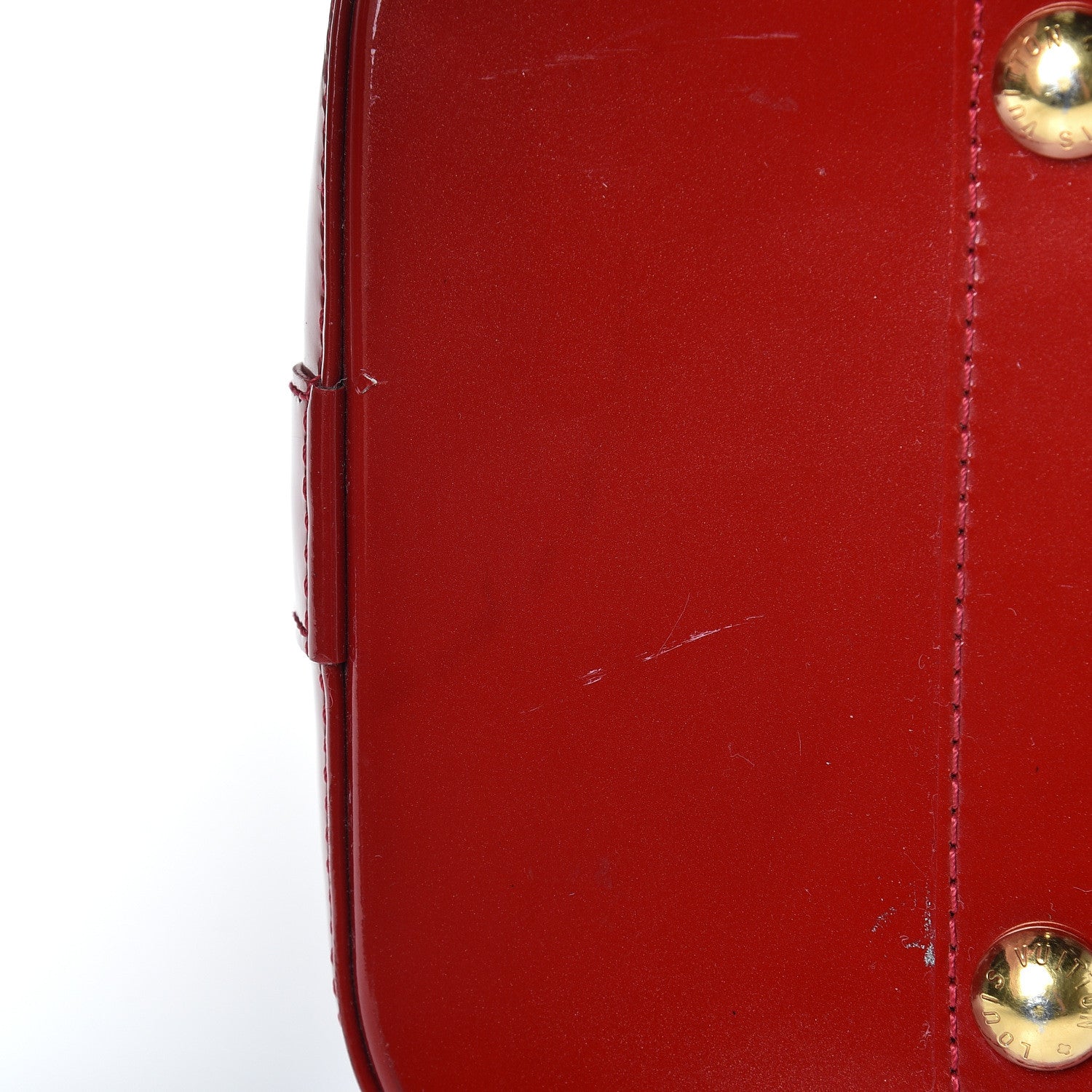 Louis Vuitton Vernis Alma GM Pomme D'Amour 14 of 14