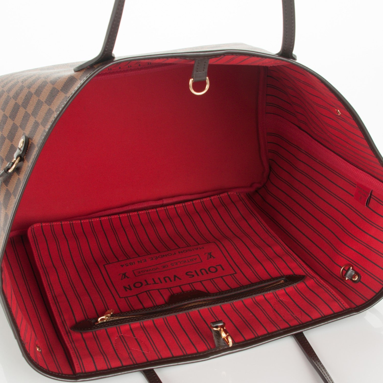 Louis Vuitton Damier Ebene Neverfull GM 5 of 7
