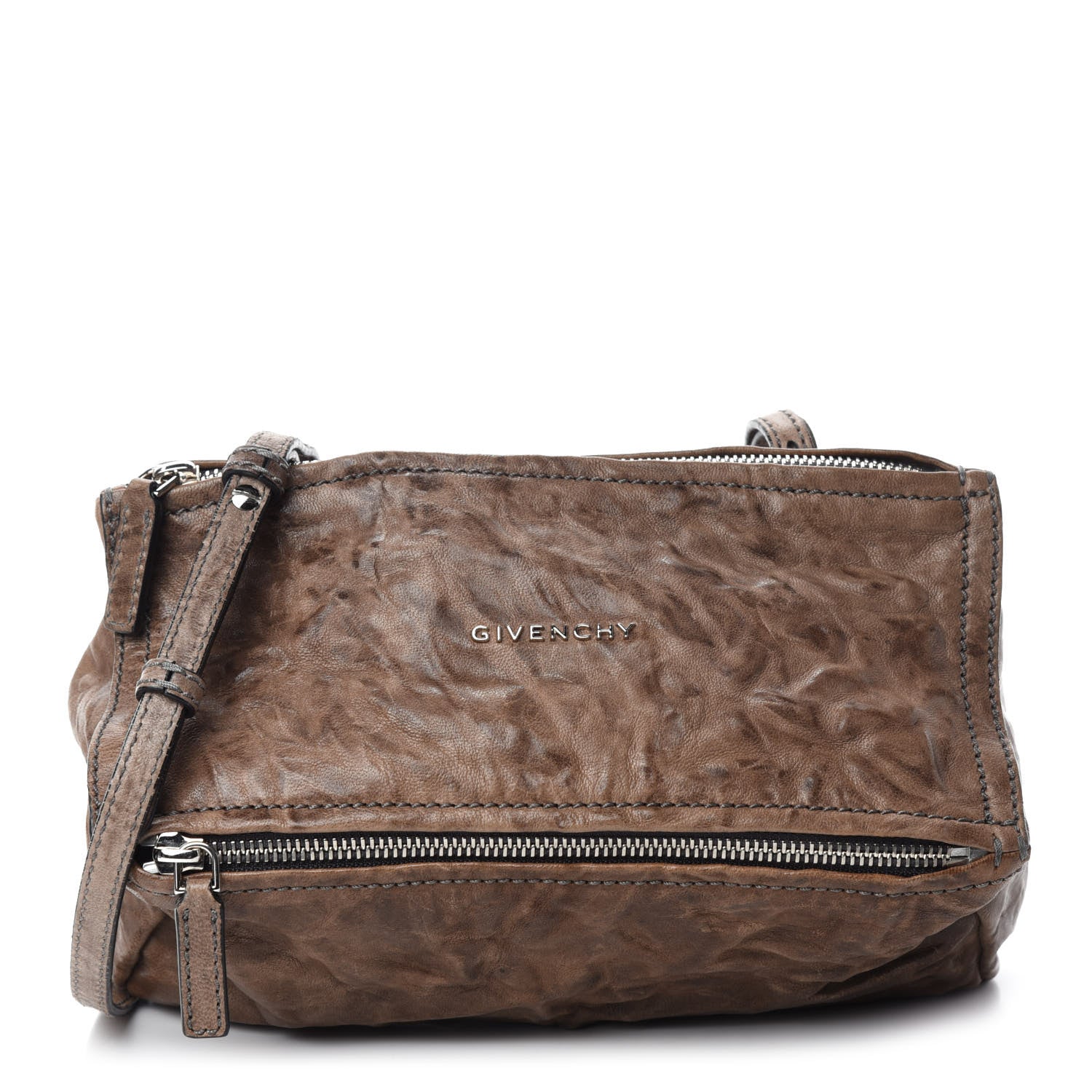 Givenchy Tumbled Sheepskin Mini Pandora Brown 1 of 13