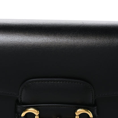 Gucci Azalea Calfskin Horsebit 1955 Shoulder Bag Black Black 8 of 11