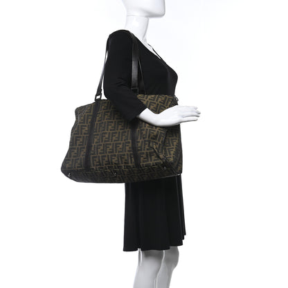 Fendi Zucca Duffle Bag Tobacco 2 of 12