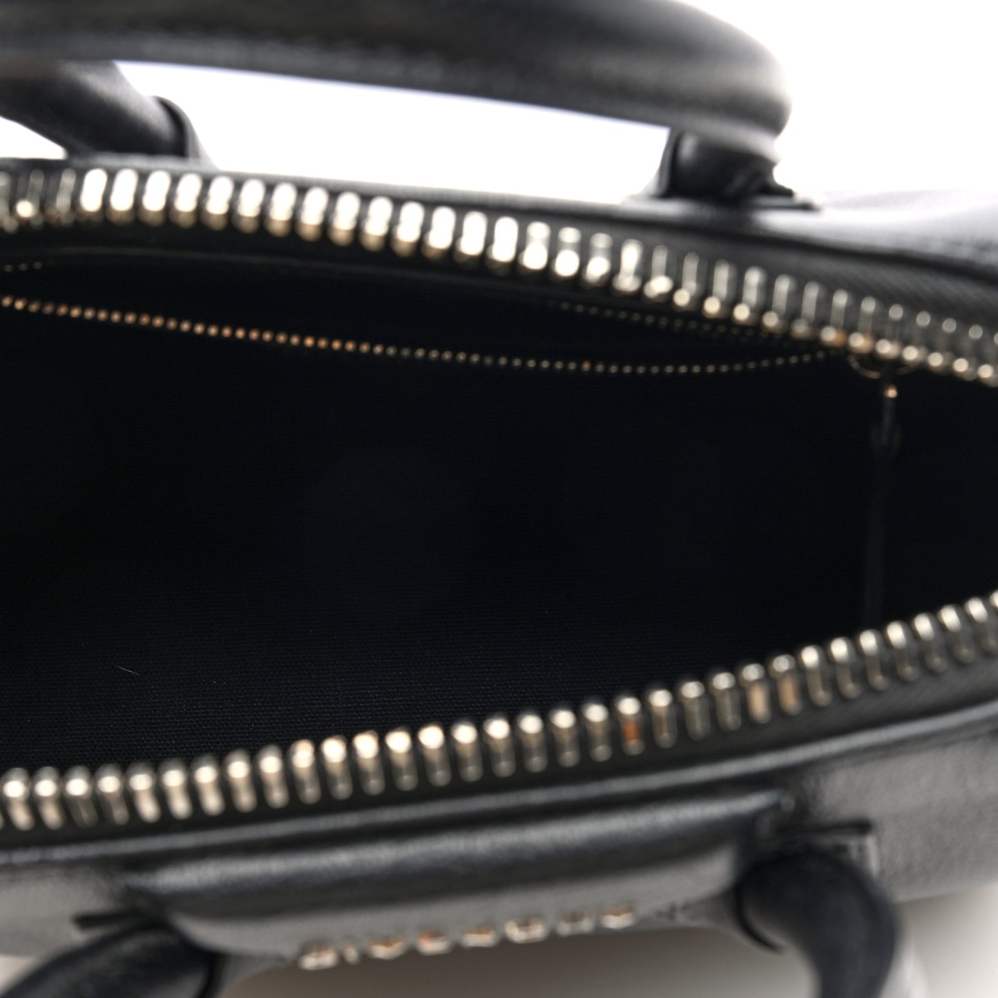 Sugar Goatskin Mini Antigona Black