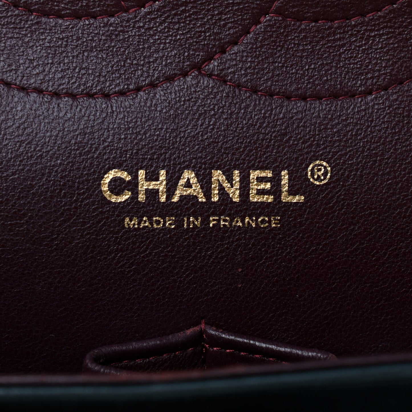 Lambskin Quilted Jumbo Double Flap Black