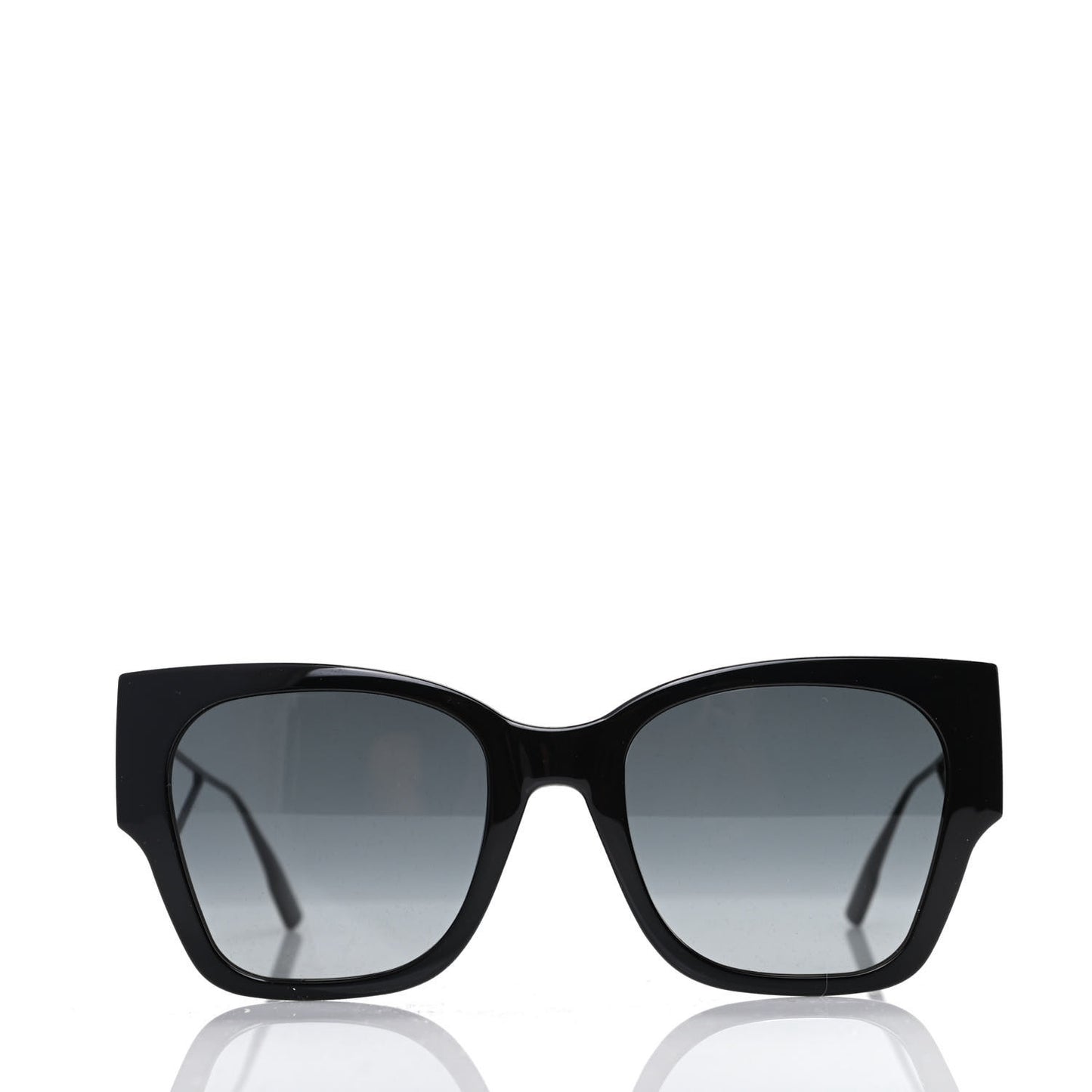 Rectangular 30 Montaigne 1 Sunglasses Black