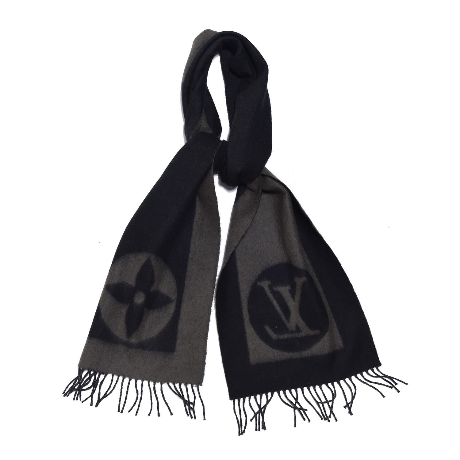 Louis Vuitton Lambswool Angora Cardiff Scarf 1 of 4