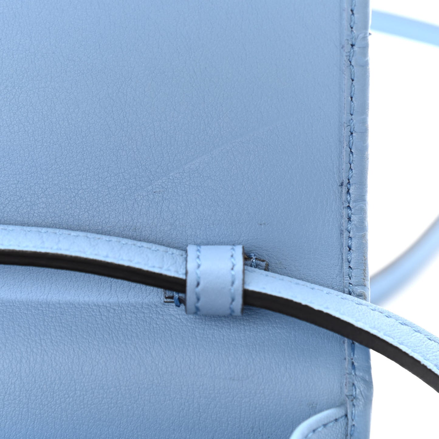 Microguccissima Crossbody Wallet Mineral Blue