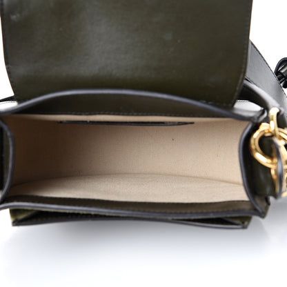Chloe Calfskin Suede Small Tess Bag Deep Forest 4 of 15