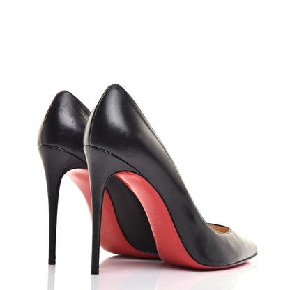 Christian Louboutin Shiny Nappa Pigalle Follies 100 Pumps 39.5 Black 4 of 8