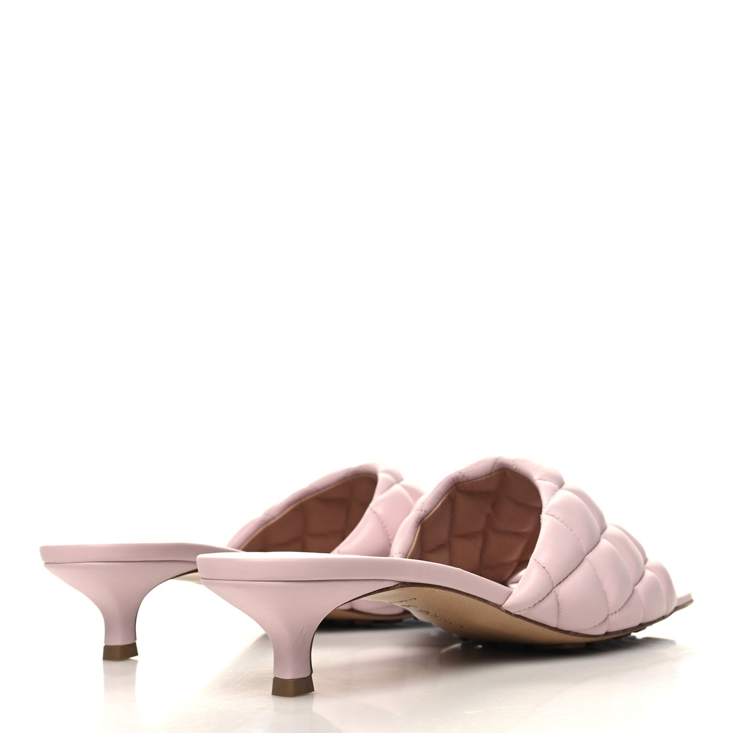 Nappa Padded Lido Mule Sandals 39 Magnolia