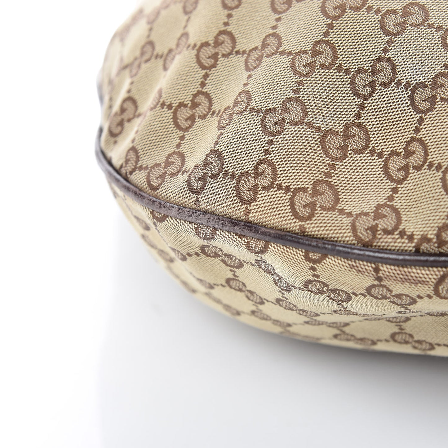 Monogram Large Wave Hobo Dark Brown