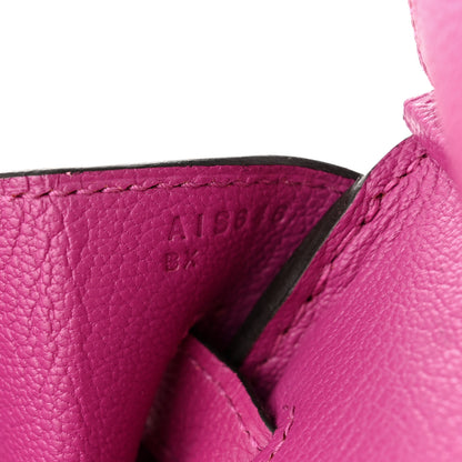 Hermes Togo Birkin 30 Rose Pourpre 7 of 11