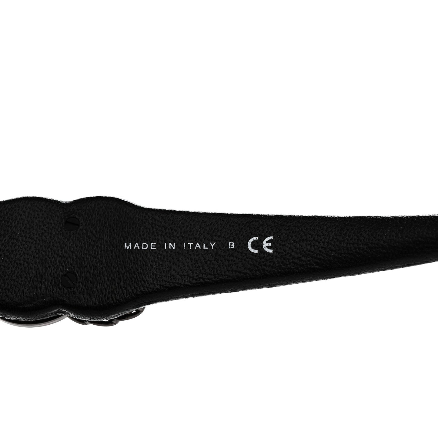Acetate Square Cat Eye CC Sunglasses 5456 Q B Black
