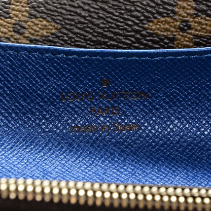 Louis Vuitton Monogram Emilie Wallet Blue 6 of 8