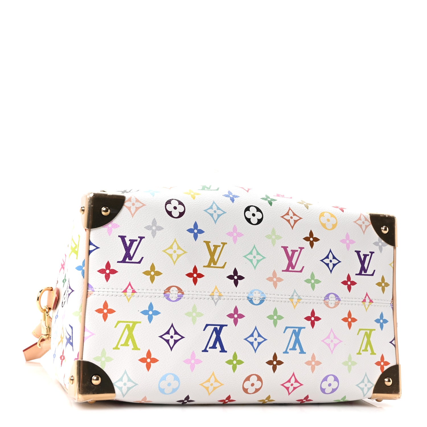 Louis Vuitton LV X TM Monogram Multicolor Speedy Soft 30 White 4 of 9