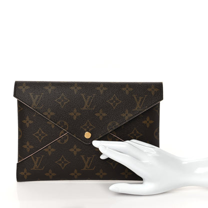 Louis Vuitton Monogram Large Kirigami Pochette Insert Rose Ballerine 2 of 9