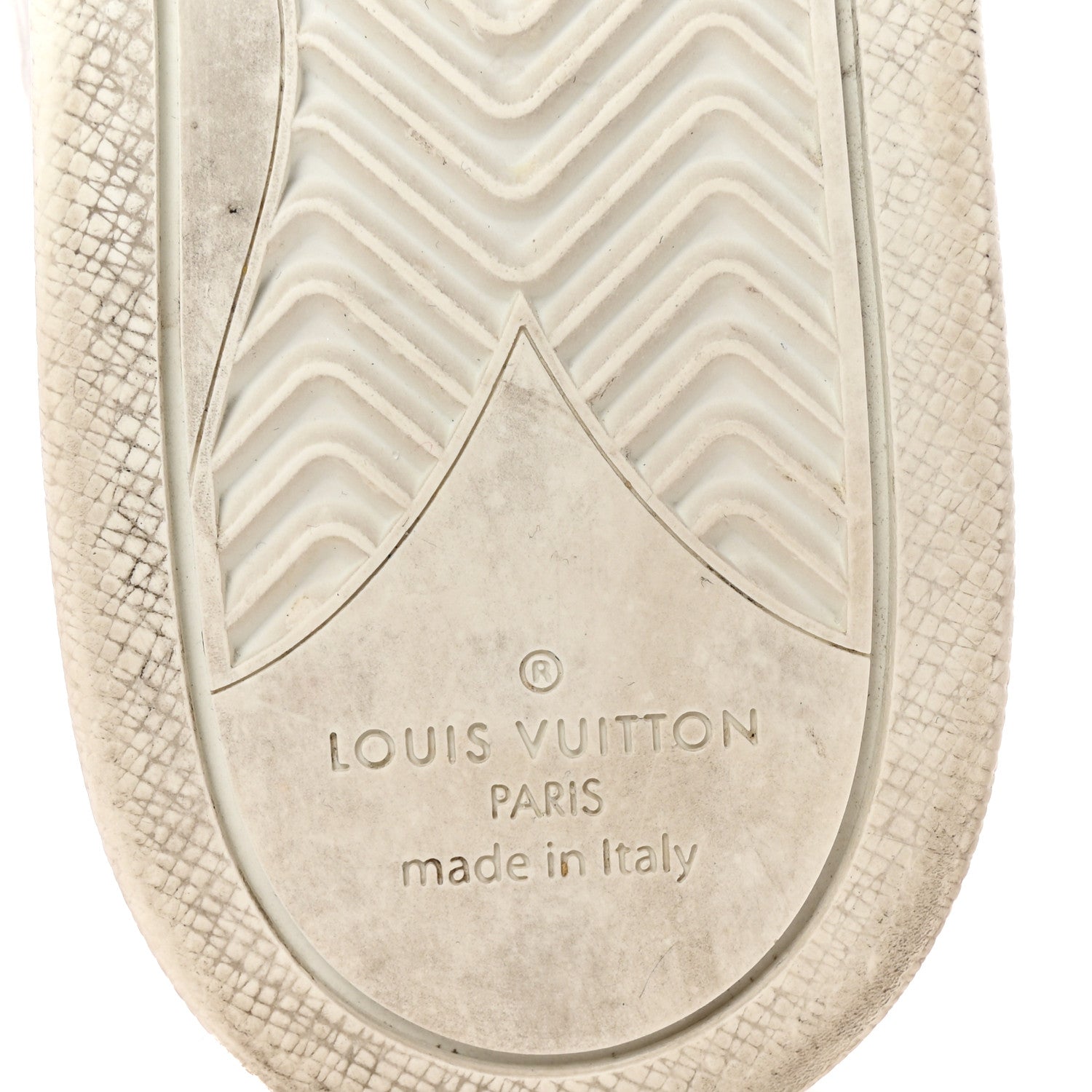 Louis Vuitton Calfskin Monogram Boombox Sneaker Boots 38.5 White Multicolor 7 of 9