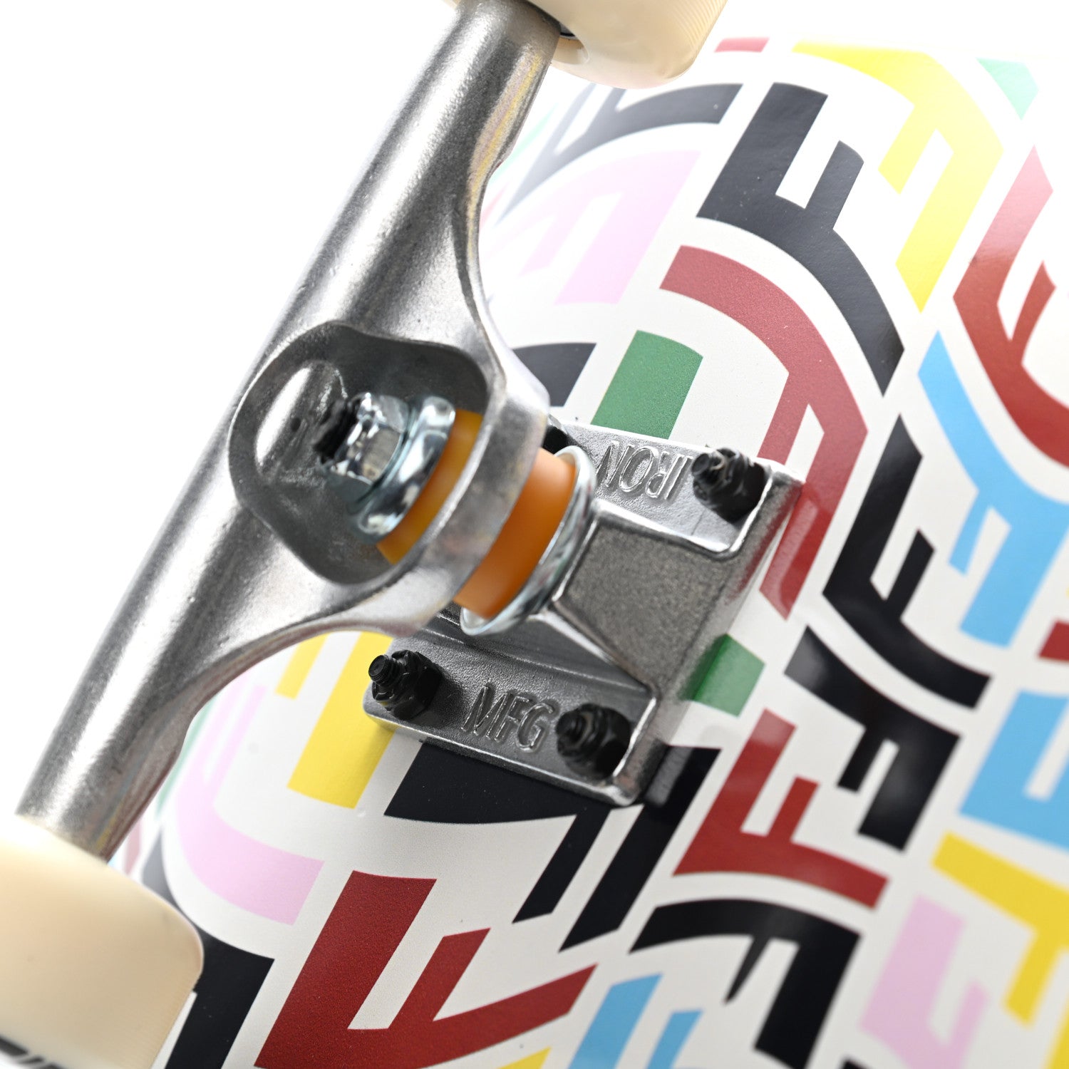 Fendi X SARAH COLEMAN Wood FF Fish Eye Skateboard Multicolor