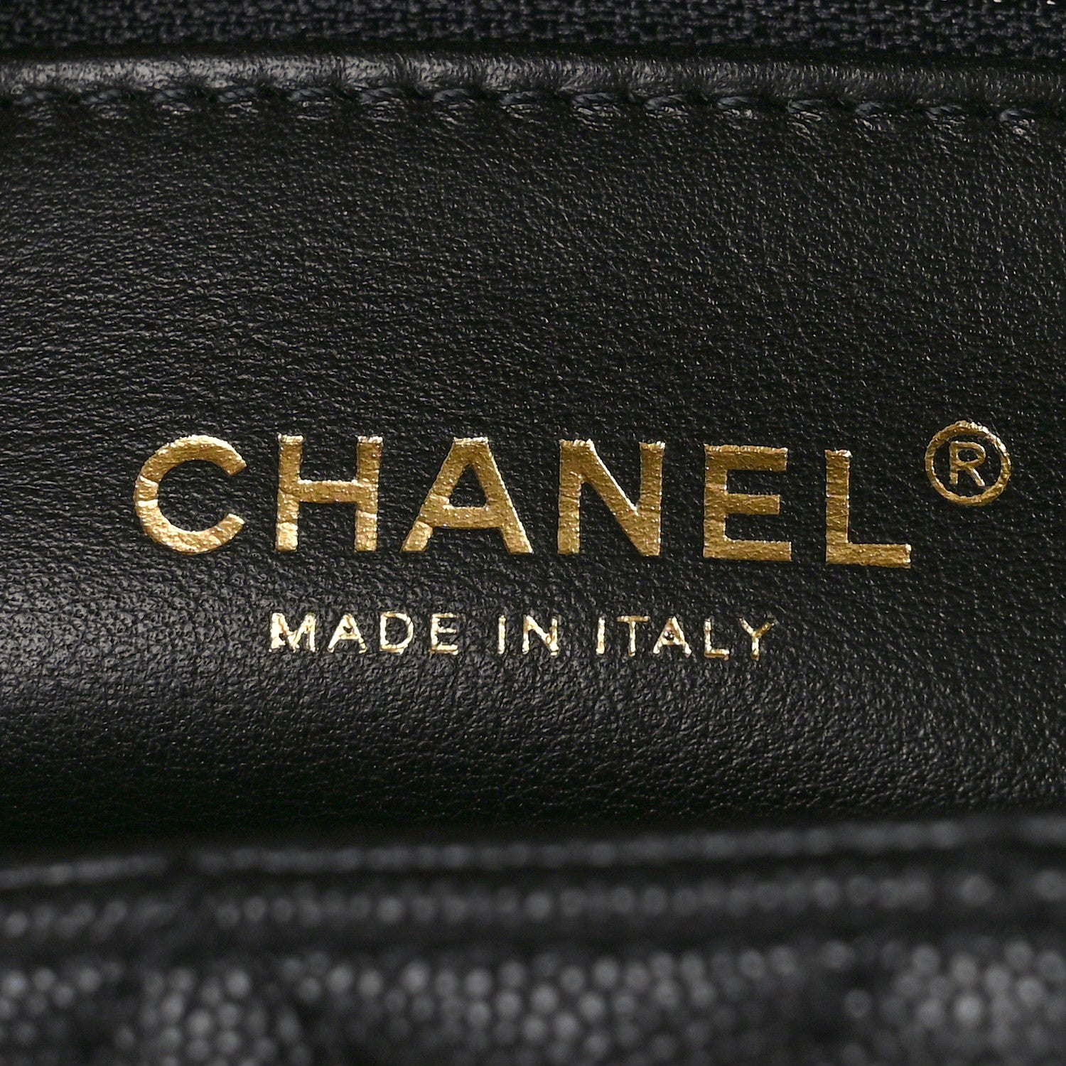 Chanel Caviar Lizard Quilted Small Coco Handle Flap Black 6 of 10