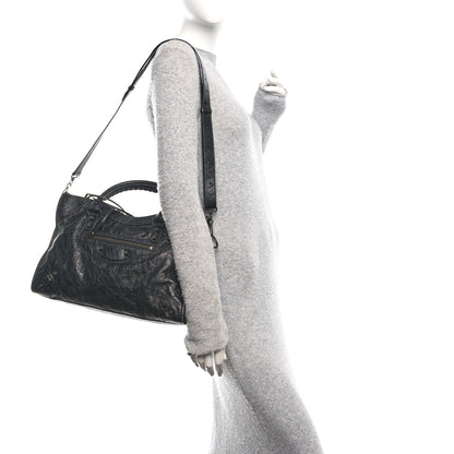 Balenciaga Agneau Arena Classic Hardware Medium Le City Black 2 of 10