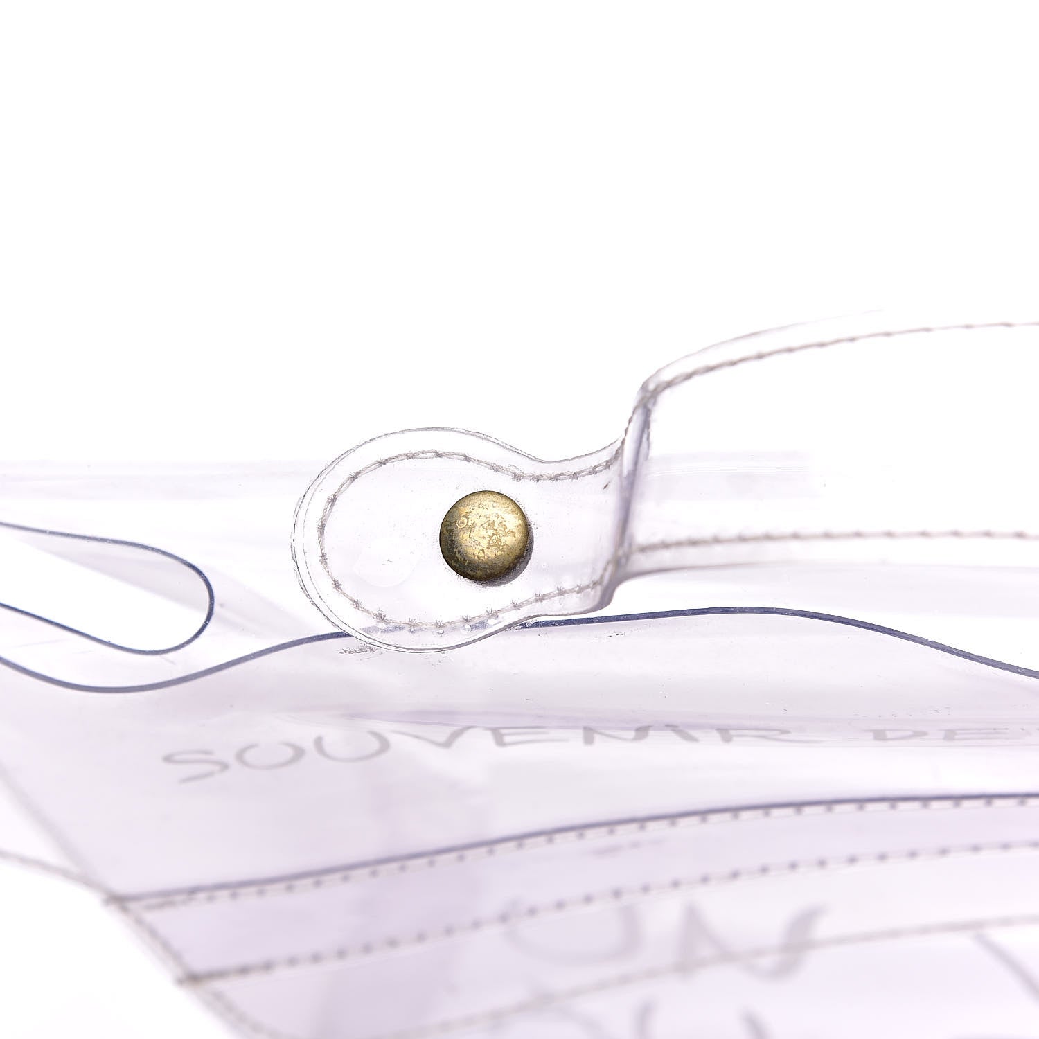 Hermes Vinyl Souvenir De L'Exposition Kelly Transparent 10 of 10