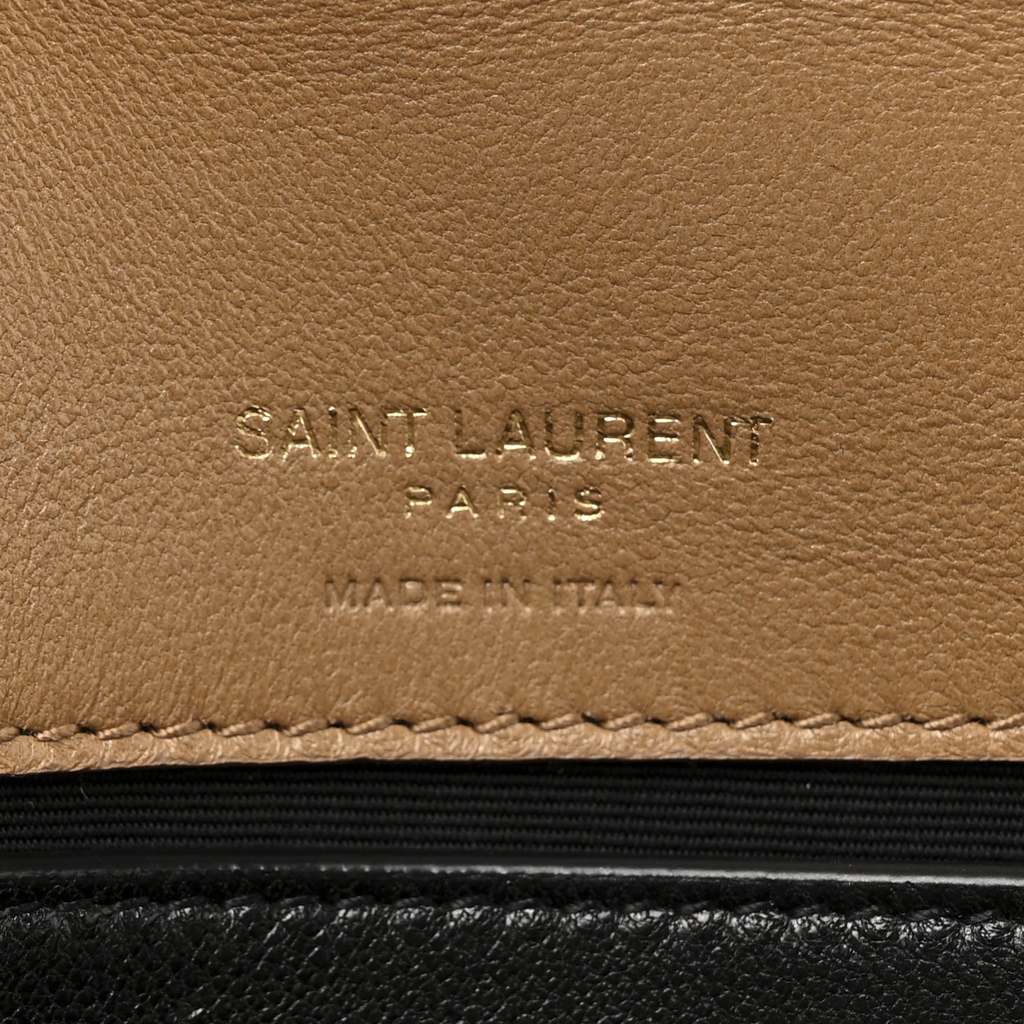 Lambskin Chevron Quilted Mini Loulou Bag Havana Brown