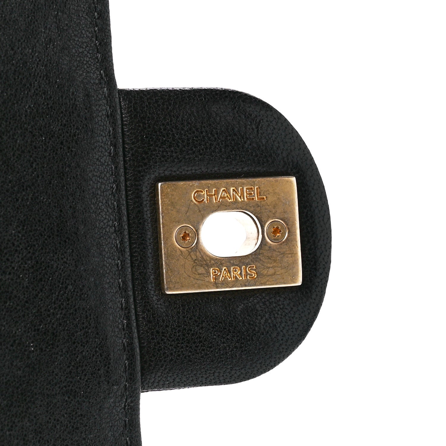 Chanel Lambskin Quilted Chic Pearls Flap Black 6 of 12