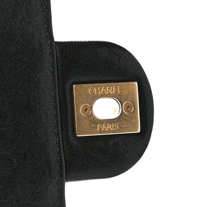Chanel Lambskin Quilted Chic Pearls Flap Black 6 of 12