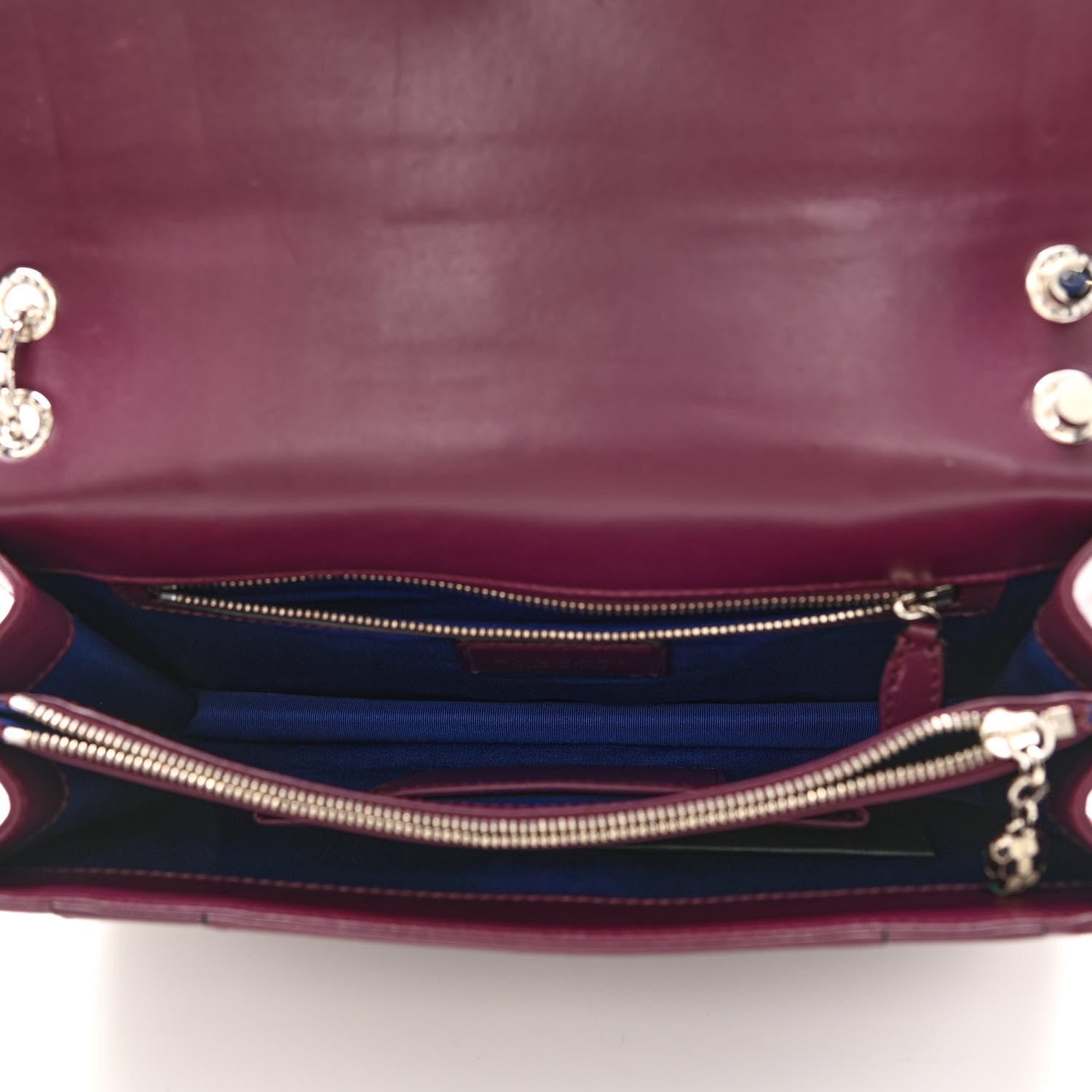 Bulgari Calfskin Serpenti Forever Shoulder Bag Bordeaux 4 of 10