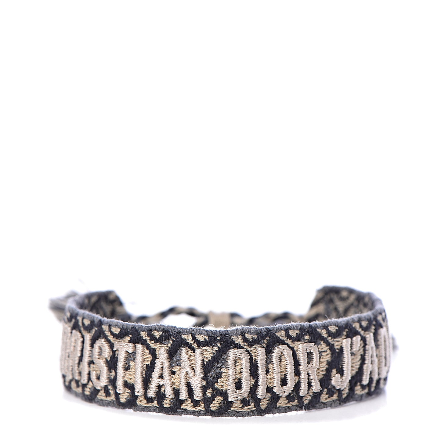 Woven Cotton J'Adior Friendship Bracelet Blue